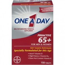 Vitamin tổng hợp One A Day For Men & Women Proacitve 65+ 150 viên